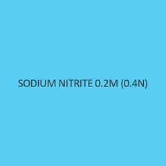 Sodium Nitrite 0.2M (0.4N)