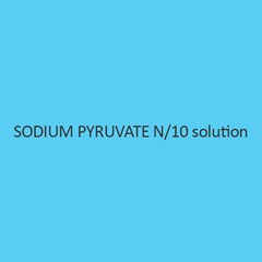 Sodium Pyruvate N per 10 solution