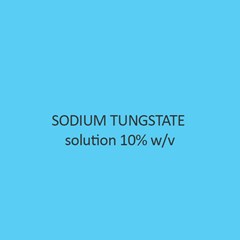 Sodium Tungstate solution 10 percent w per v