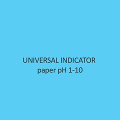 Universal Indicator paper pH 1 10
