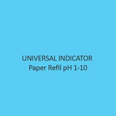 Universal Indicator Paper Refil pH 1 10