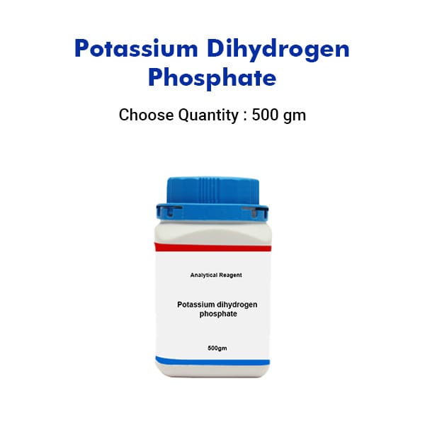 Potassium dihydrogen phosphate AR 500 GM