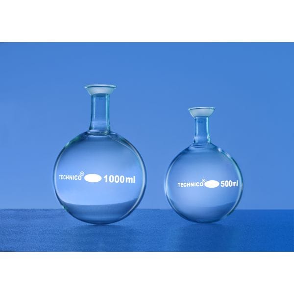 Receiving Flask For Rotary Evaporator With Ball Joint S:35 Capacity 1000 ML