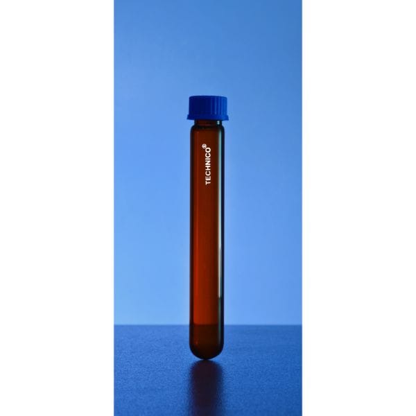 Test Tube with ScrewCap Amber 30 ML