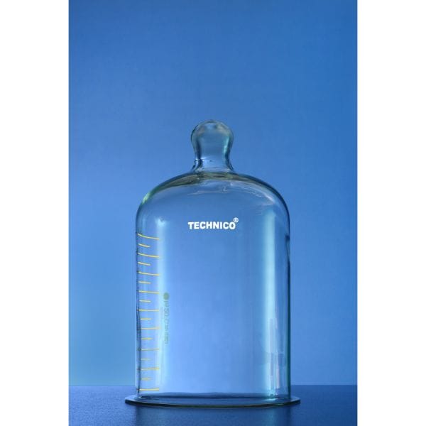 Bell Jar Round Bottom Edge Ground Capacity 6 L