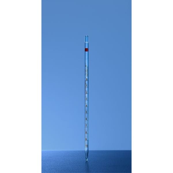 Pipette Measuring (Mohr Type) Class B Amber Capacity 0.2 ML Graduation Interval 0.01ML