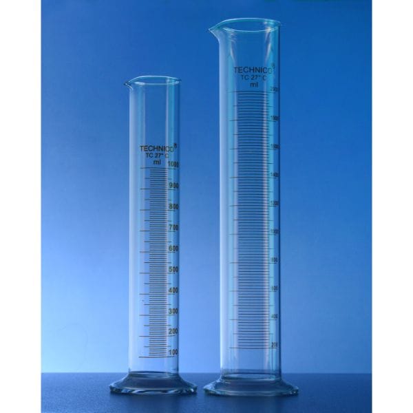 Cylinder Measuring Round Base with Spout Class B 10 ML