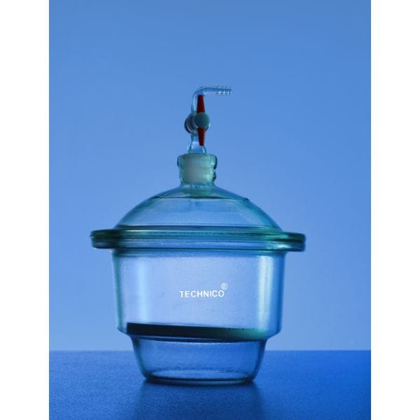 Desiccator Vacuum Stopcock with PTFE Spindle And Porcelin 150 MM