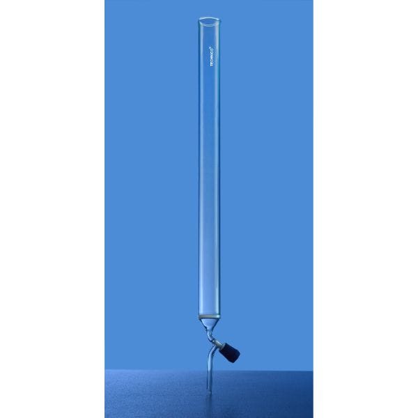 Column Chromatography Plain With Sintered Disc And Boroflo Stopcock 600MM Bore 30MM
