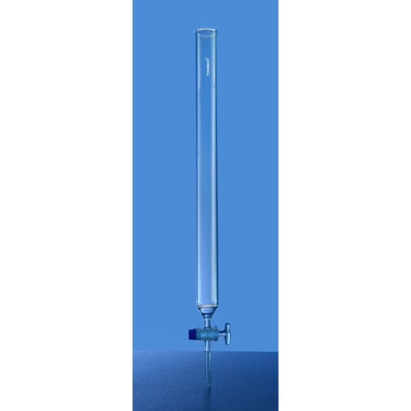 Column Chromatography Plain With Sintered Disc And Glass Stopcock 500MM Bore 18MM