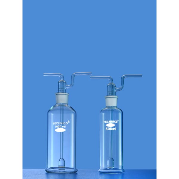 Bottle Gas Washing Set Disc Downward (Joint Size 29:32) 500 ML
