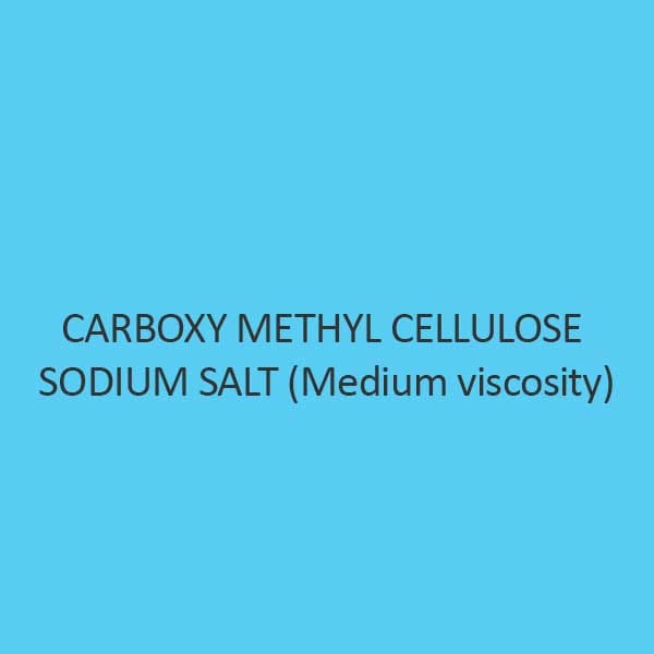 Carboxy Methyl Cellulose Sodium Medium Viscosity