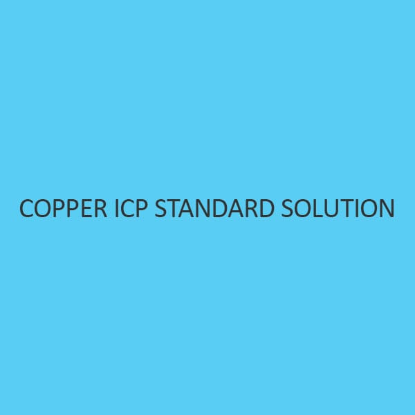 Copper ICP Standard Solution 10000Mg L In Nitric Acid