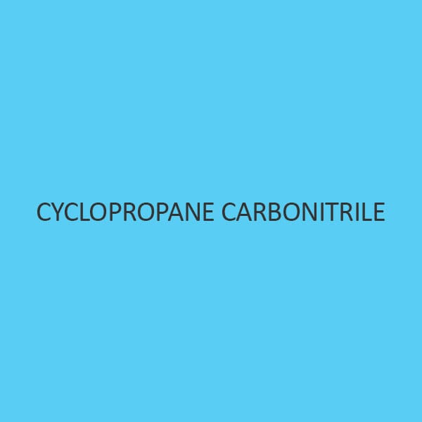 Cyclopropane Carbonitrile