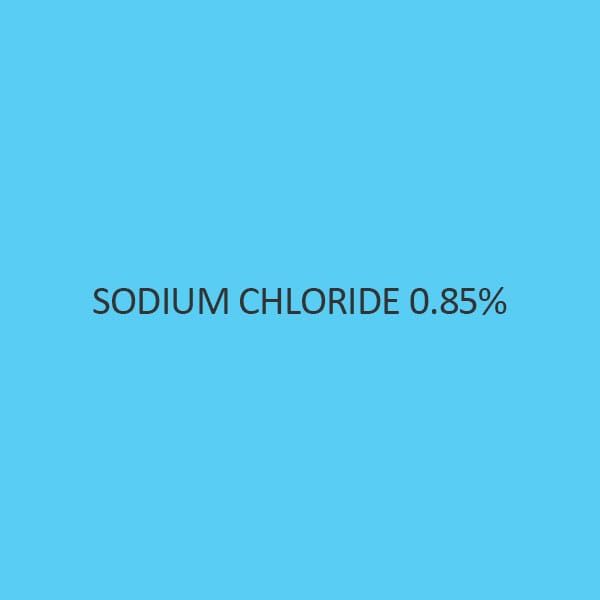 Sodium Chloride 0.85 Percent (Physiological Saline)