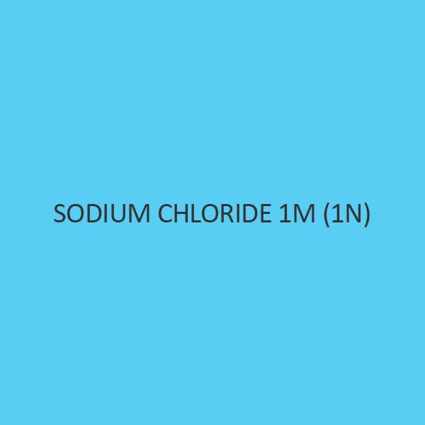 सोडियम क्लोराइड 1M (1N)