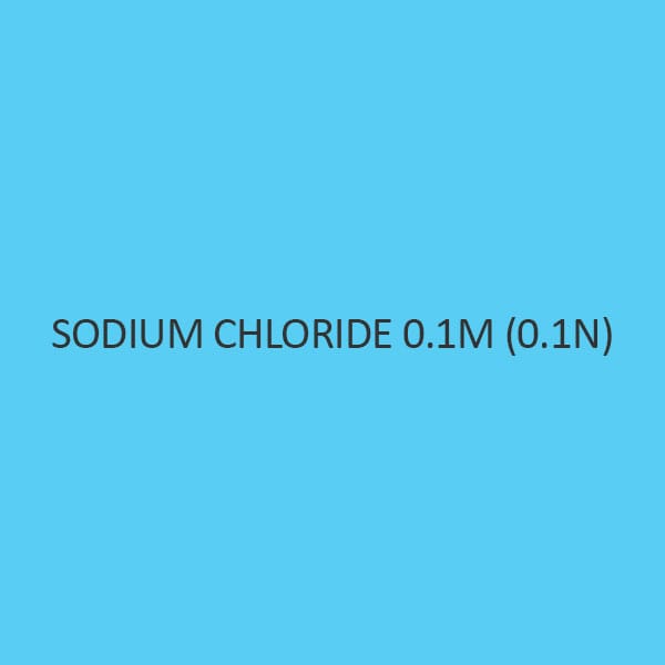 Sodium Chloride 0.1M (0.1N)