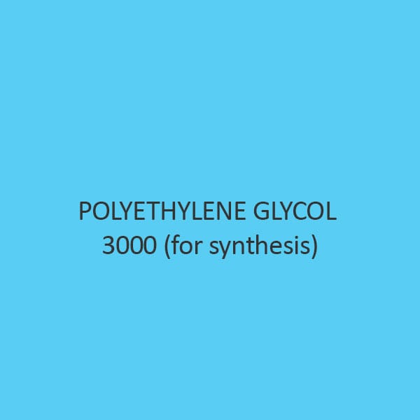 Polyethylene Glycol 3000 (For Synthesis) (Carbowax 3000)