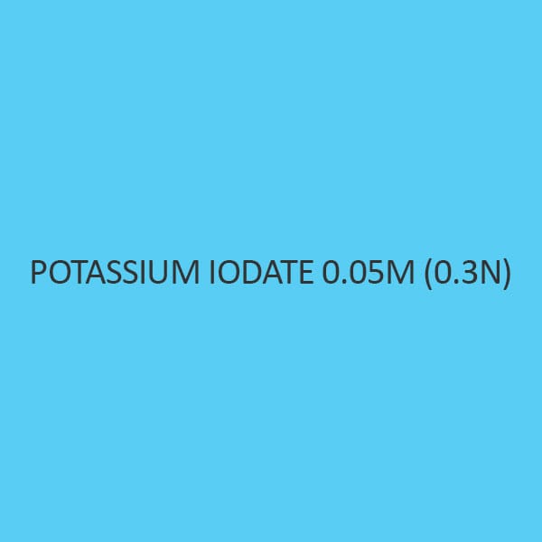 Potassium Iodate 0.05M (0.3N)