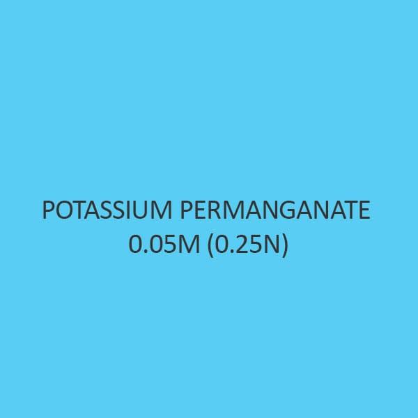 Potassium Permanganate 0.05M (0.25N)