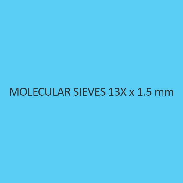 आणविक छलनी 13X x 1.5 मिमी