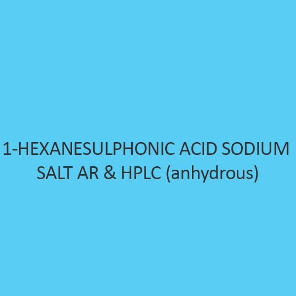 1 Hexanesulphonic Acid Sodium Salt AR and Hplc (monohydrate)