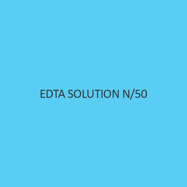 Edta Solution N per 50 (0.02N) (For Volumetric Analysis)