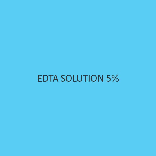 Edta Solution 5 Percent