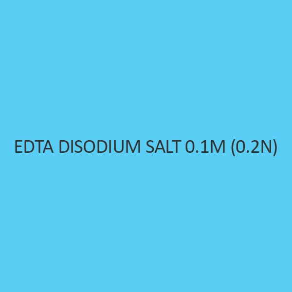 Edta Disodium Salt 0.01M (0.02N)