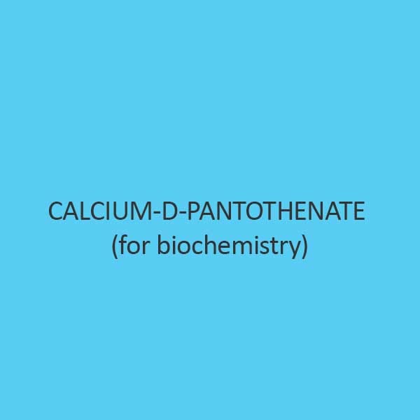Calcium D Pantothenate For Biochemistry
