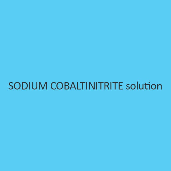 Sodium Cobaltinitrite Solution
