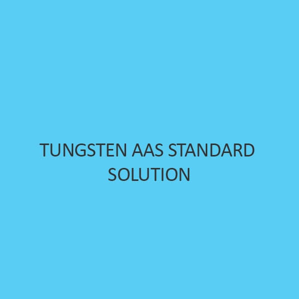 Tungsten AAS Standard Solution 1000mg/L in Nitric Acid