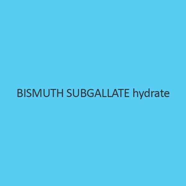 Bismuth Subgallate Hydrate
