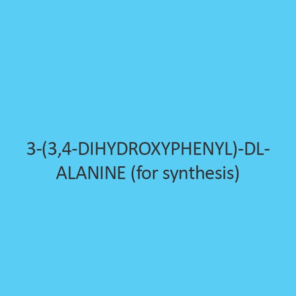 3 (3 4 Dihydroxyphenyl) Dl Alanine (For Synthesis)