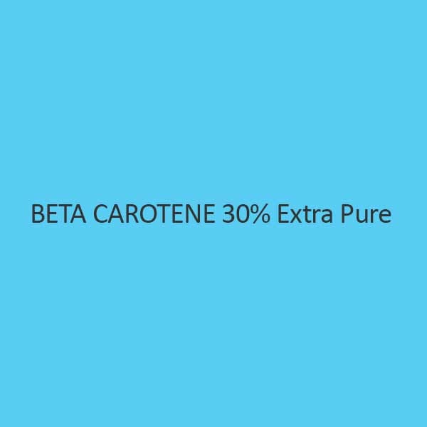 Beta Carotene 30 Percent Extra Pure