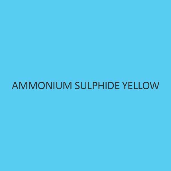 Ammonium Sulphide Yellow