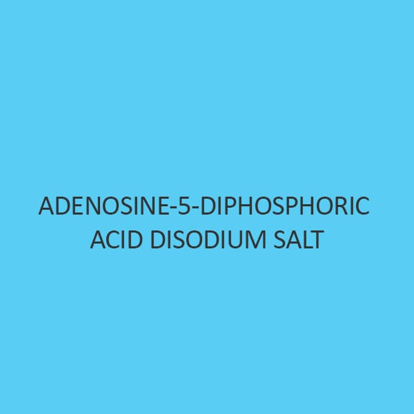 Adenosine 5 Diphosphoric Acid Disodium Salt