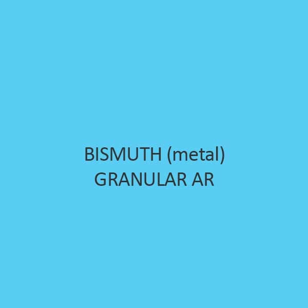 Bismuth metal Granular AR