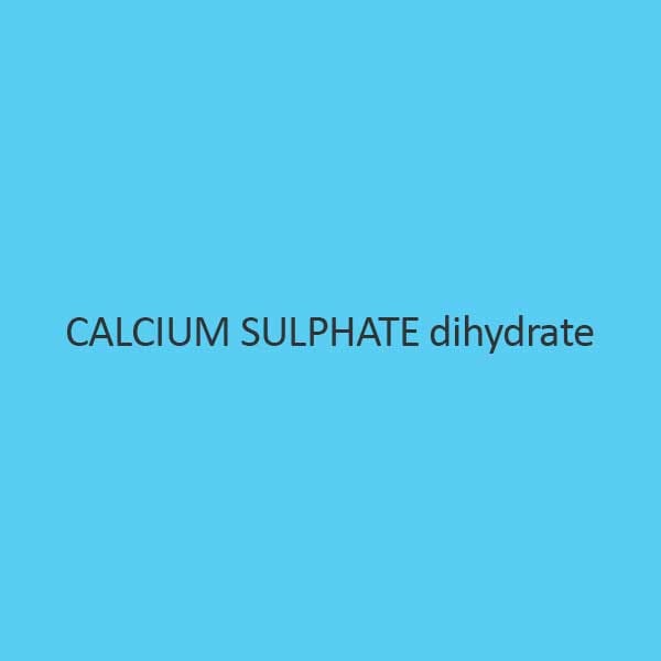 Calcium Sulphate Dihydrate
