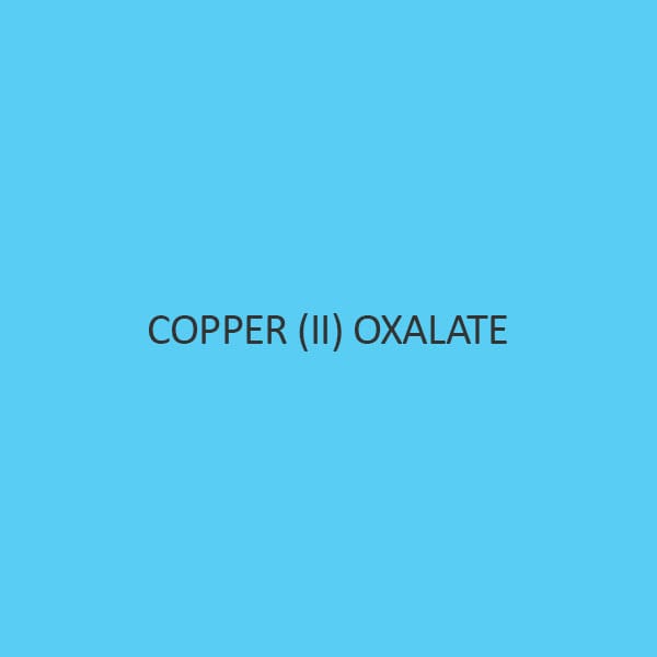 Copper (II) Oxalate (Cupric Oxalate)