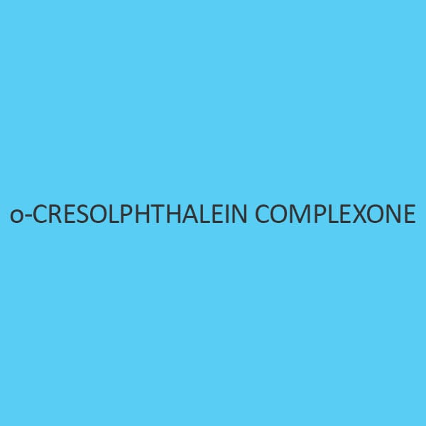 O Cresolphthalein Complexone