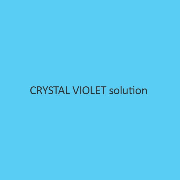 Crystal Violet Solution (GramS Staining)