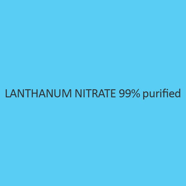 Lanthanum Nitrate 99 Percent Purified