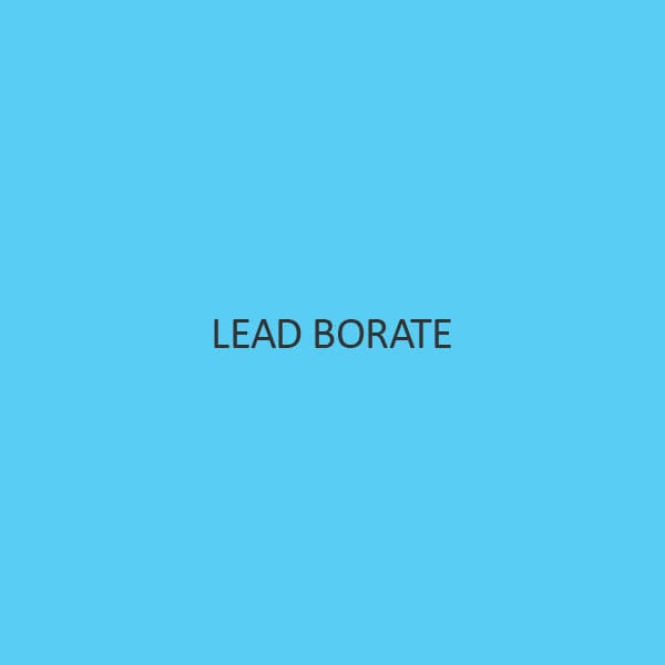 Lead Borate