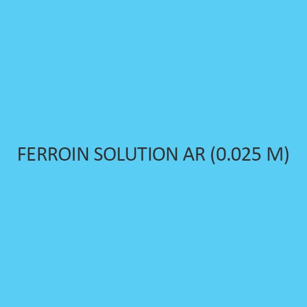 Ferroin Solution AR (0.025 M) (Redox Indicator)