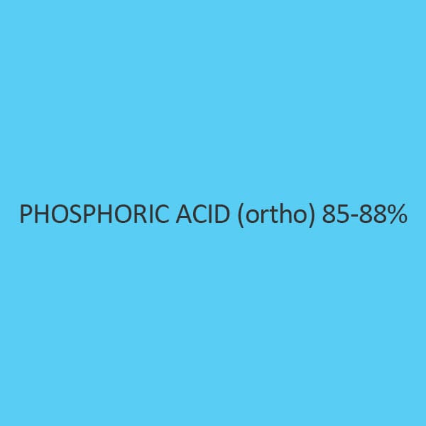 Phosphoric Acid (Ortho) 85 to 88 Percent
