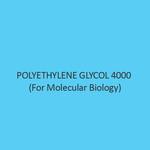 Polyethylene Glycol 4000 (For Molecular Biology)
