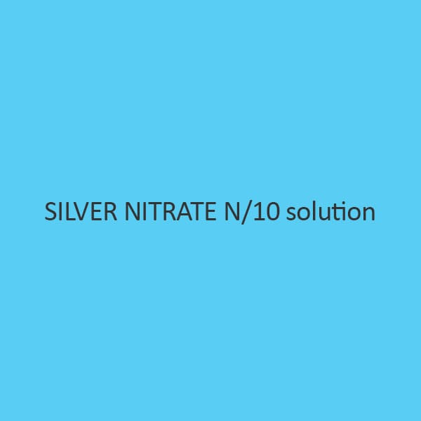 Silver Nitrate N per 10 Solution