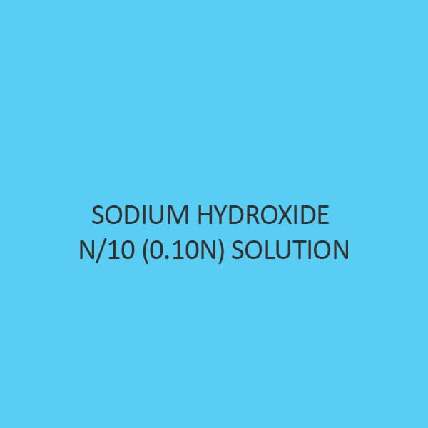 Sodium Hydroxide N per 10 (0.10N) Solution