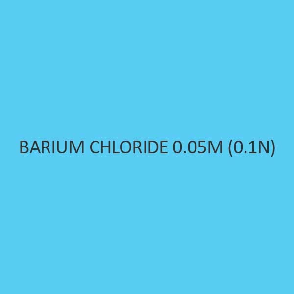 बेरियम क्लोराइड 0.05M
